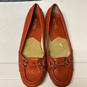 Michael Kors Burnt orange loafer